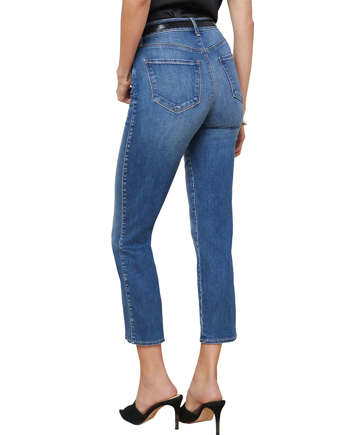 Alexia HR Crop Denim (Cambridge)