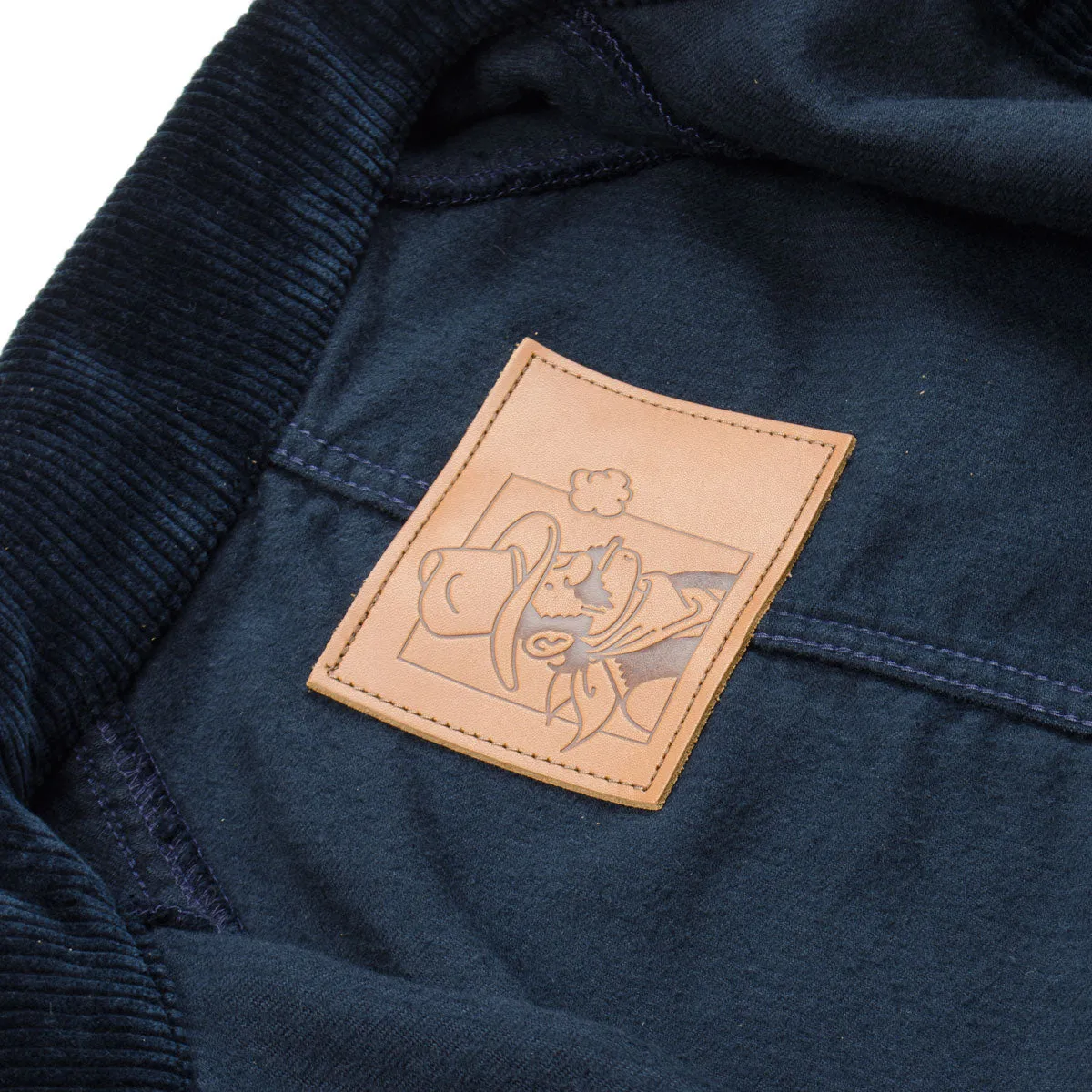 Arpenteur - Raglan 8 Wale Corduroy Jacket - Navy