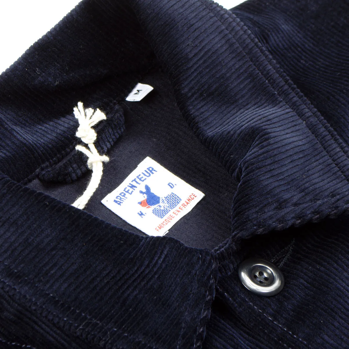 Arpenteur - Travail Corduroy Work Jacket - Navy