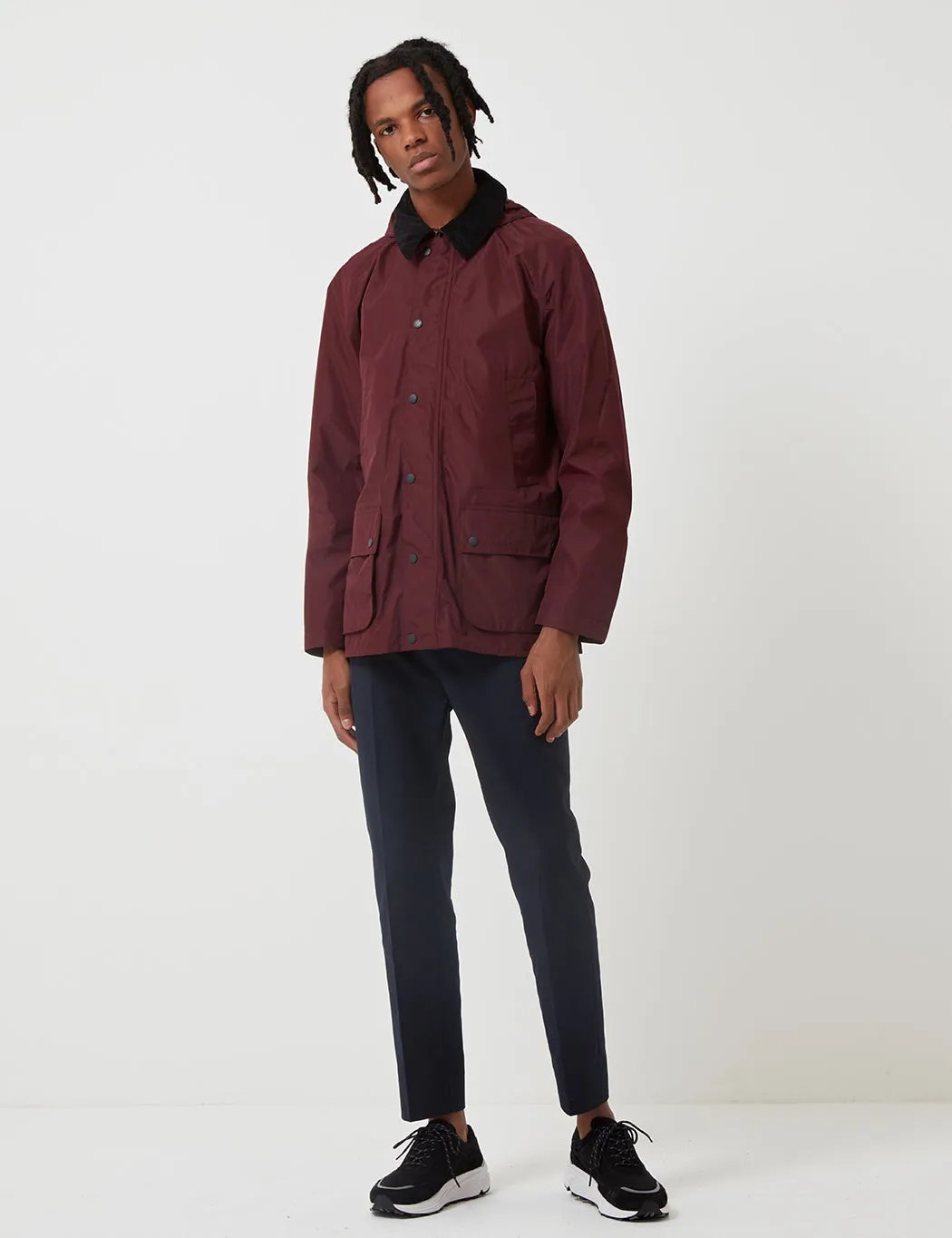 Barbour Ashbrooke Jacket - Bordeaux Burgundy