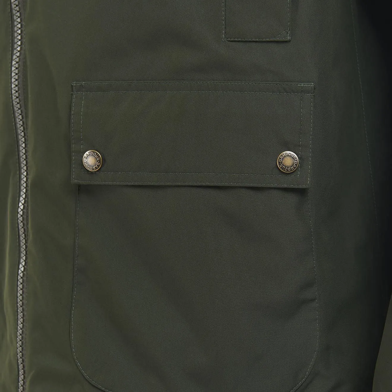 Barbour Hooded Domus Jacket Sage / Classic