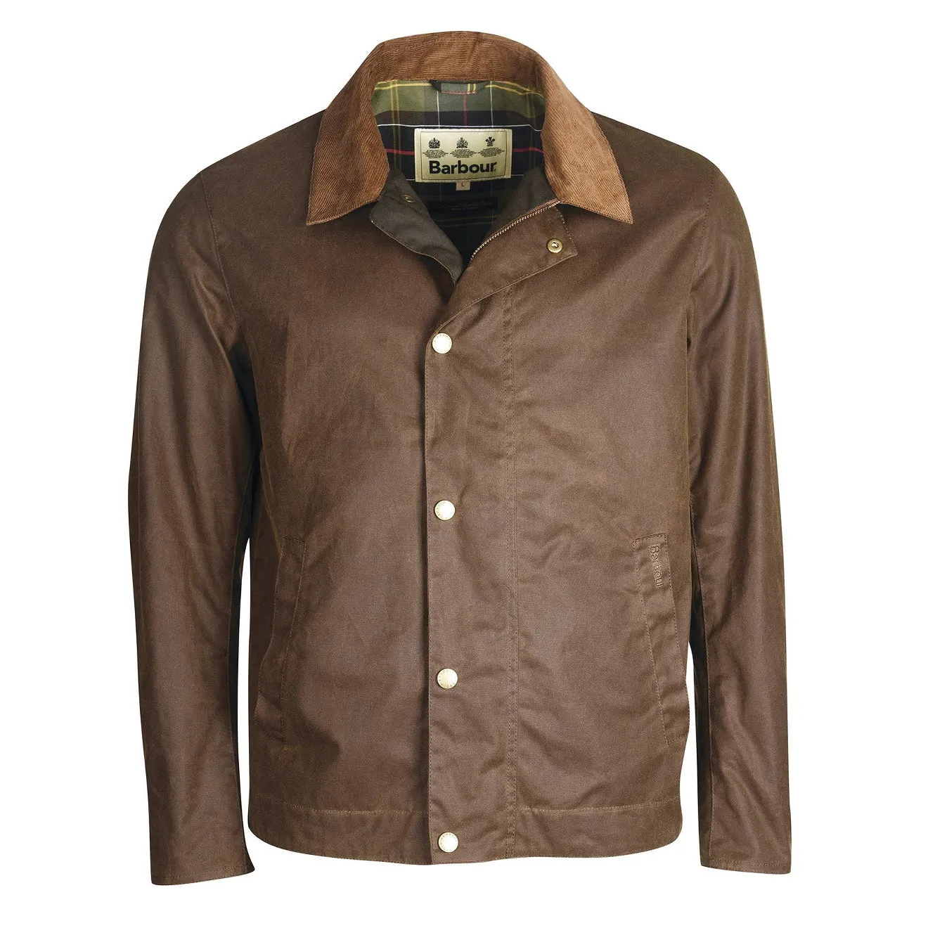 Barbour Milton Wax Jacket Brown