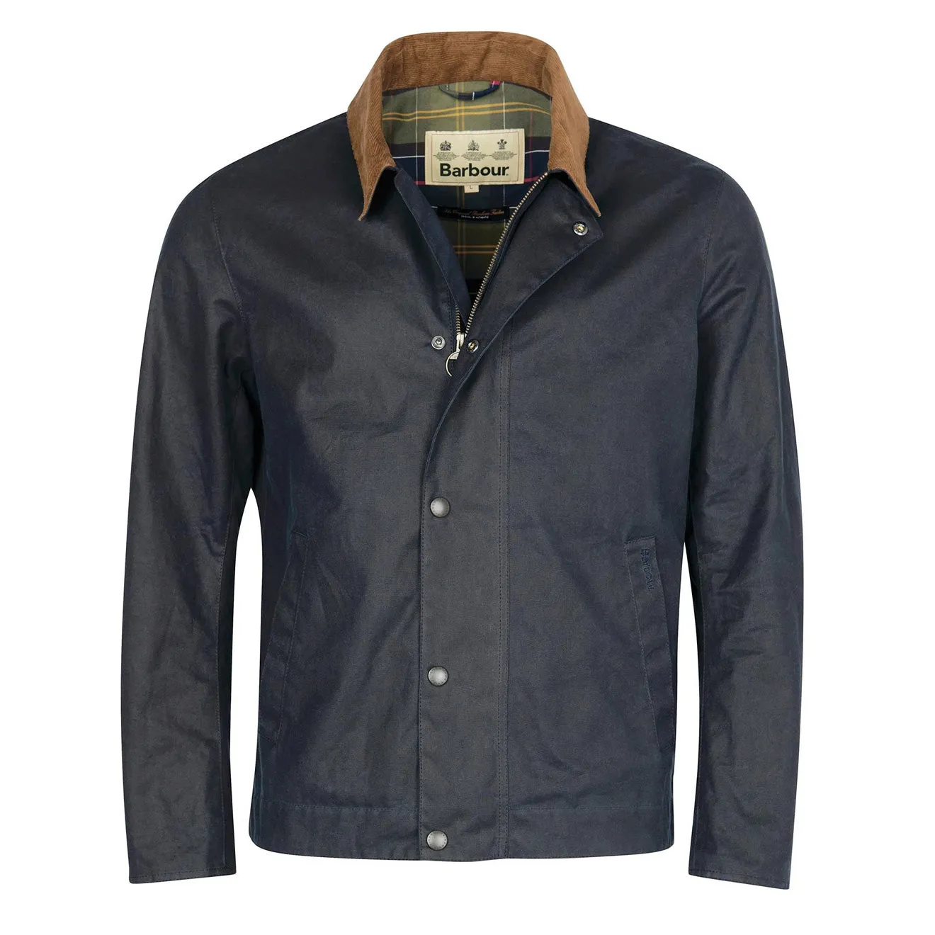 Barbour Milton Wax Jacket Navy