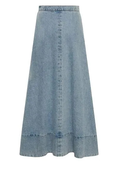 Bohemian Traders | Denim Circle Skirt