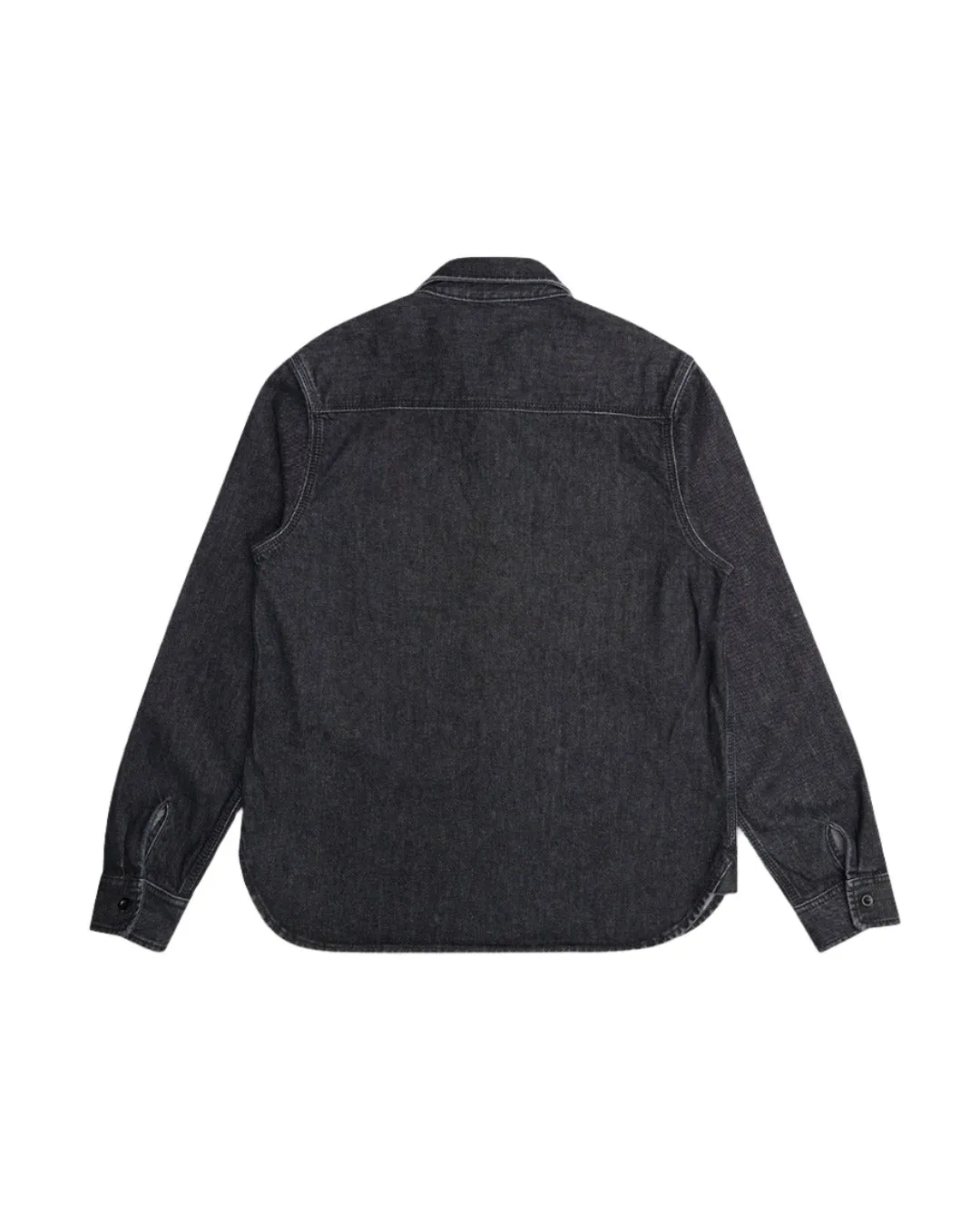 Boston Denim Shirt - Washed Black