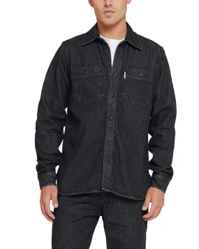 Boston Denim Shirt - Washed Black