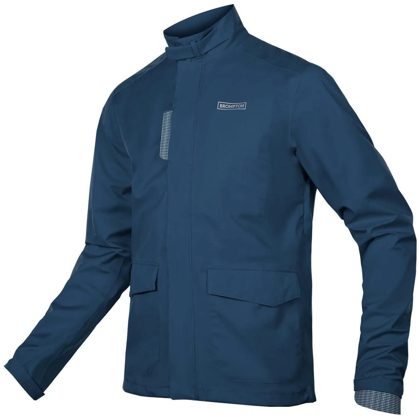 Brompton London Waterproof Mens Cycling Jacket - Navy