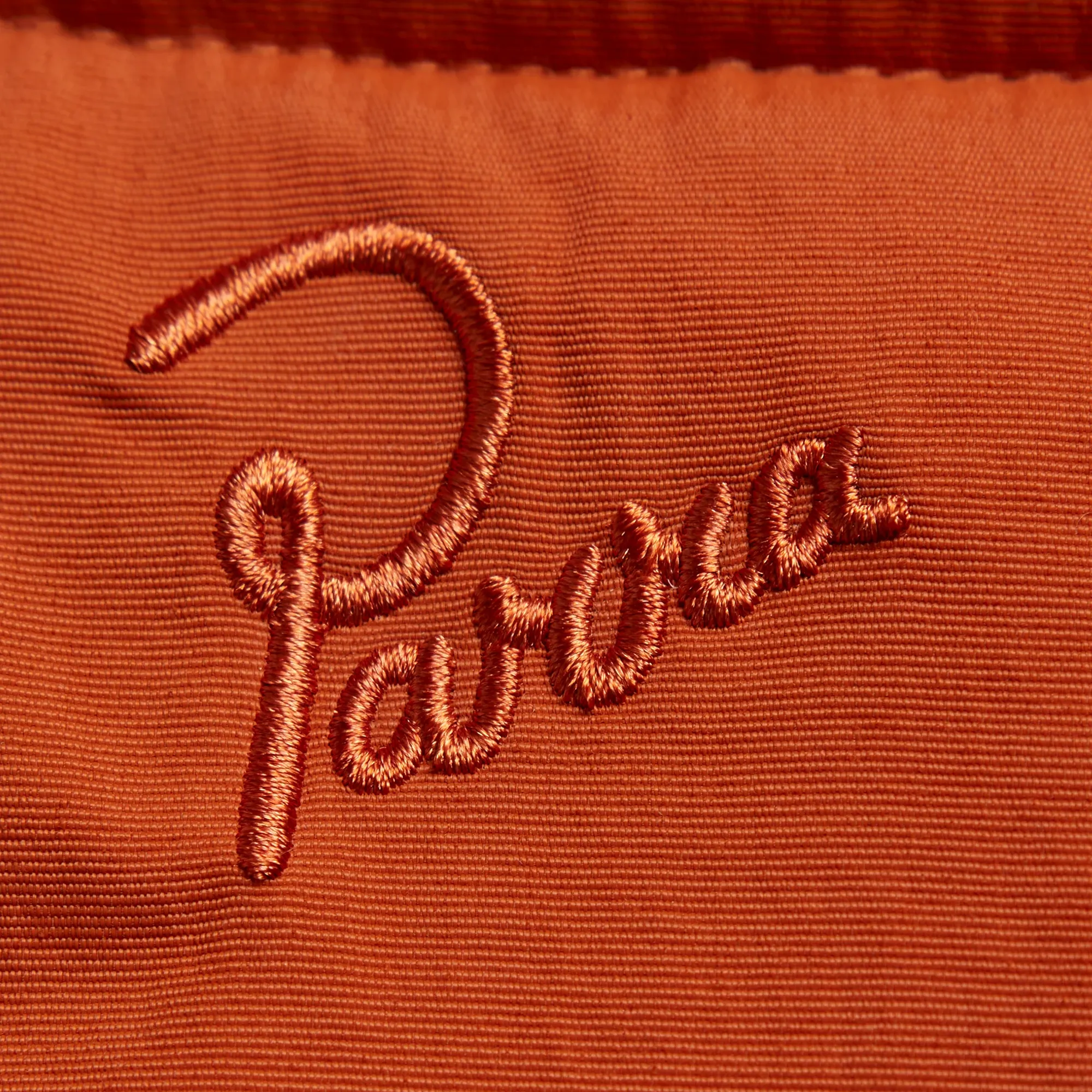 By Parra Trees In The Wind Puffer Jacket Sienna Orange 50242