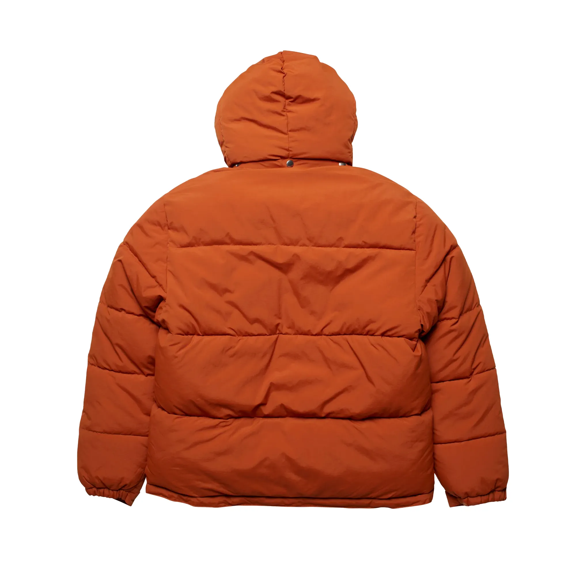 By Parra Trees In The Wind Puffer Jacket Sienna Orange 50242