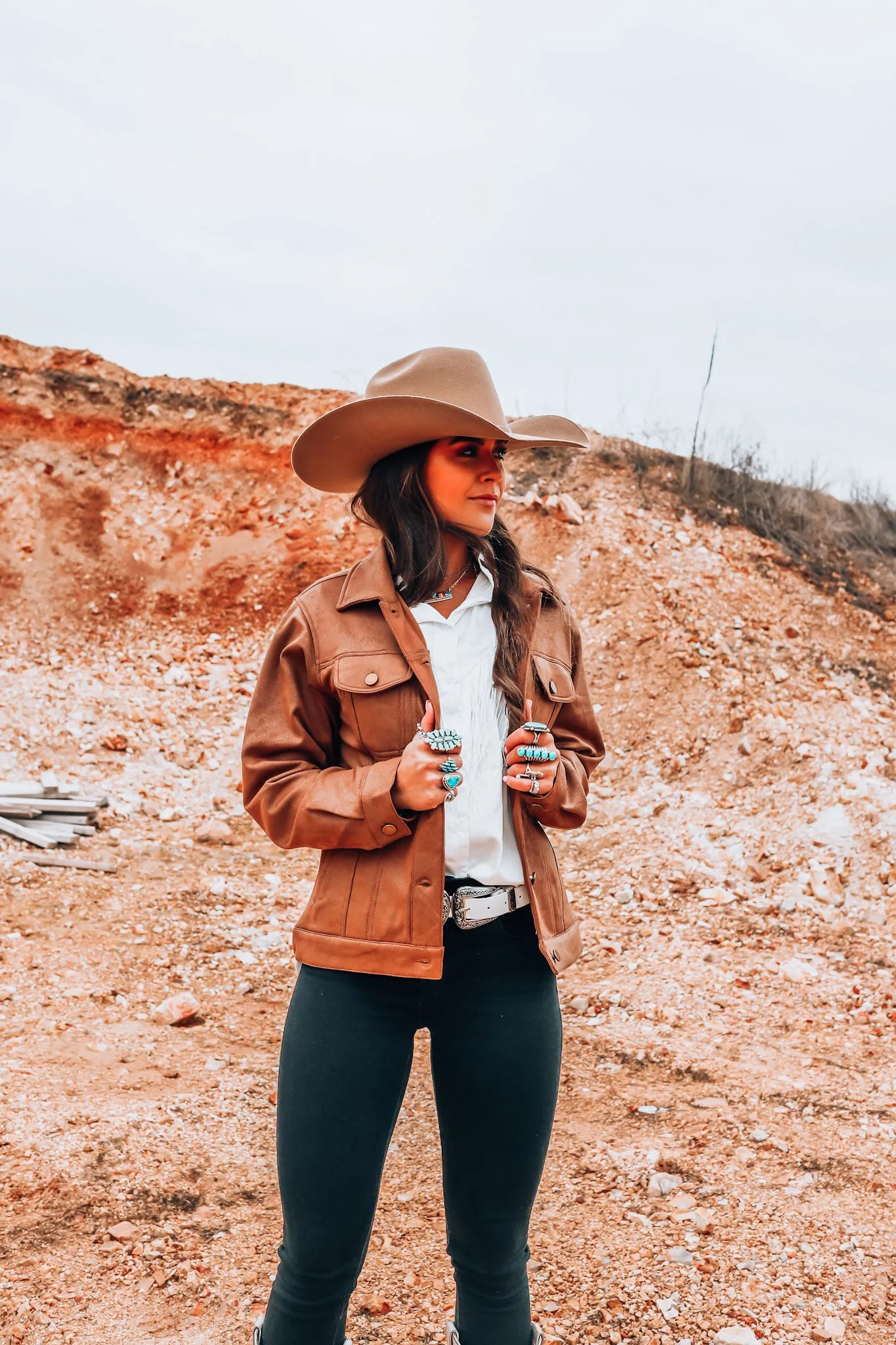 Camel Suede Jacket