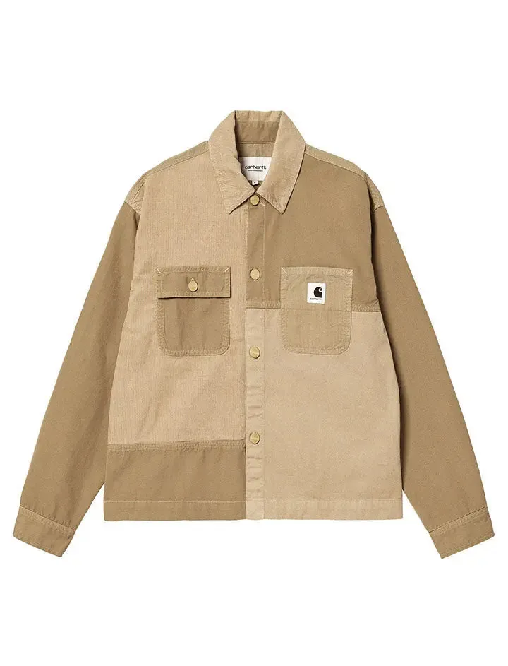 Carhartt WIP Medley Shirt Jac Dusty H Brown