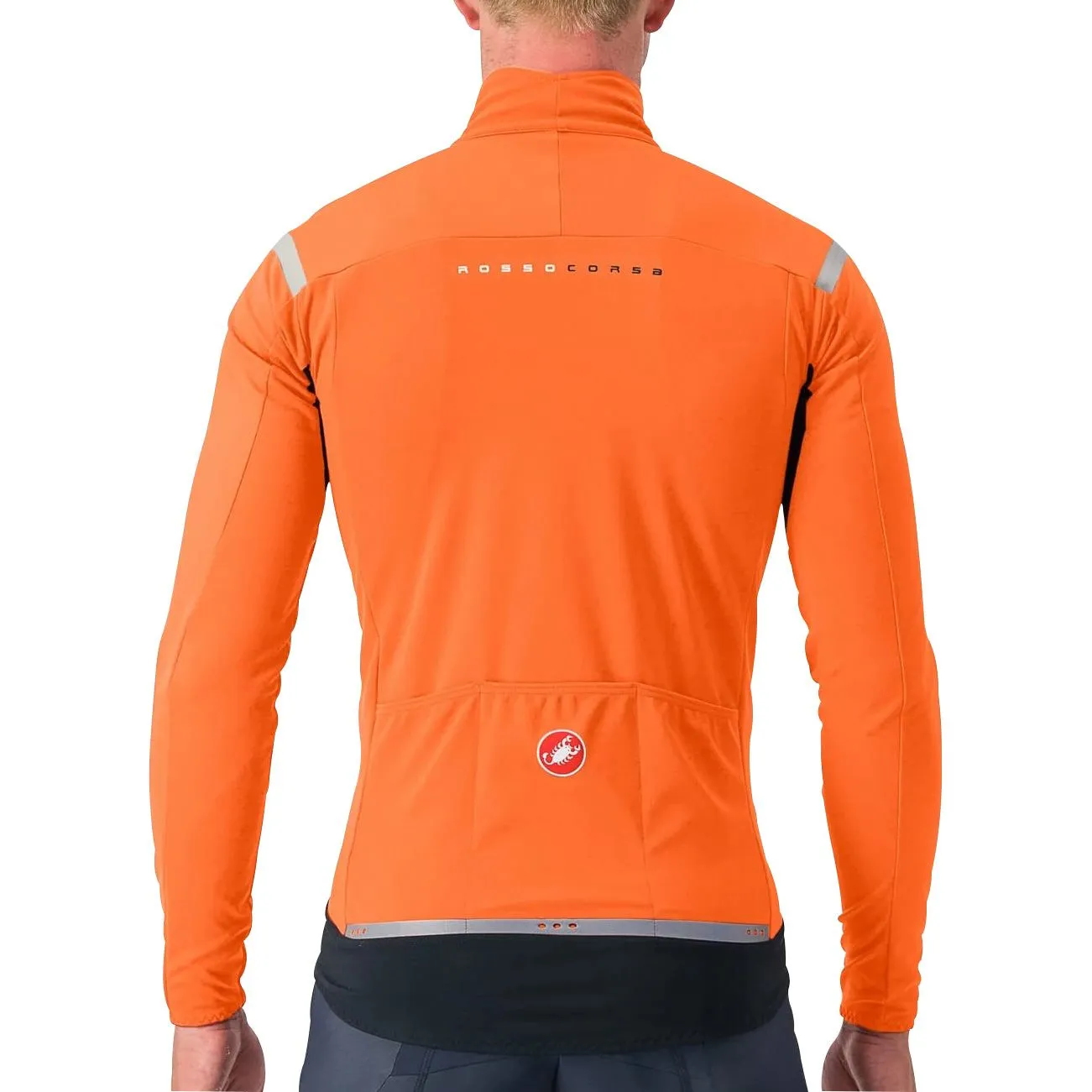 Castelli Perfetto RoS 2 Mens Cycling Jacket - Orange