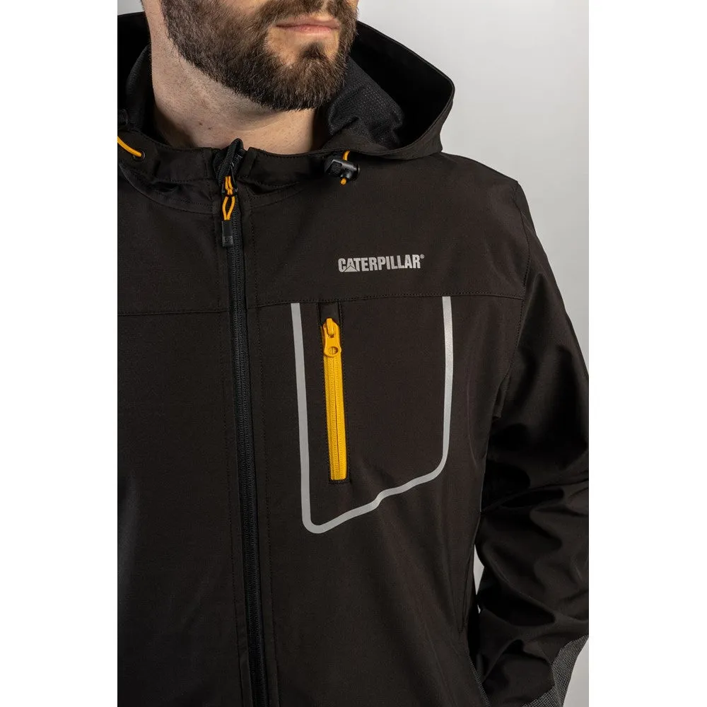 Caterpillar Capstone Hooded Soft Shell Jacket