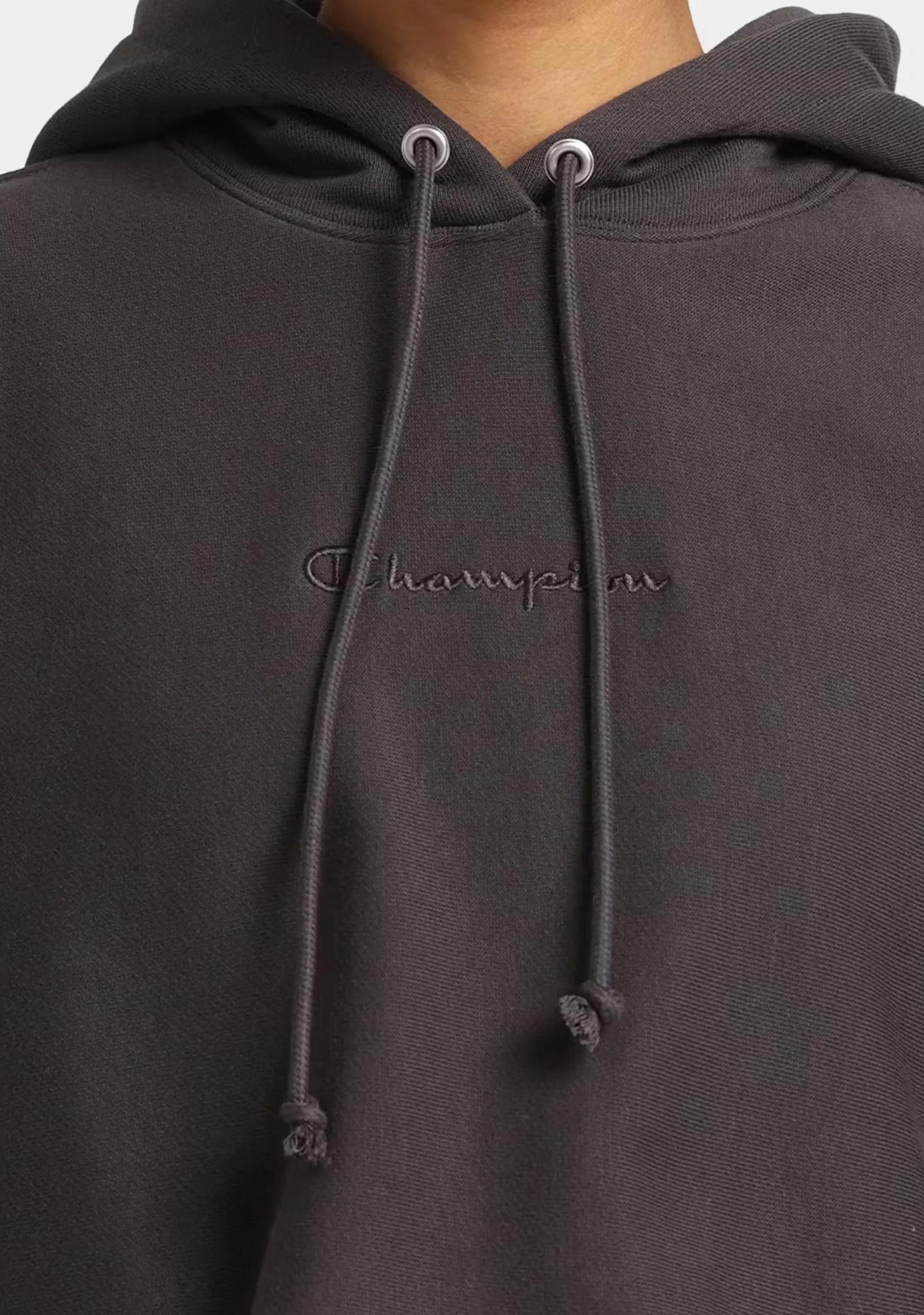 Champion Women's Reverse Weave Dye Cropped Hoodie <br> CRYLN FWB