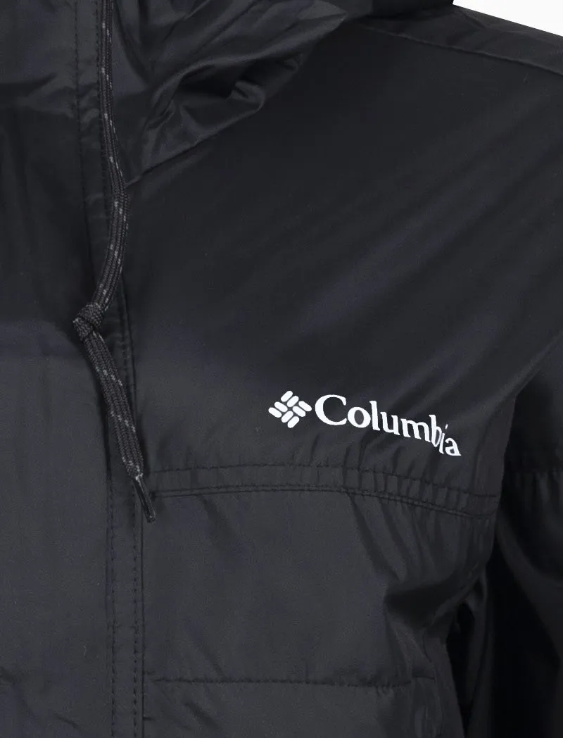 Columbia Womens Flash Challenger Cropped Windbreaker Black