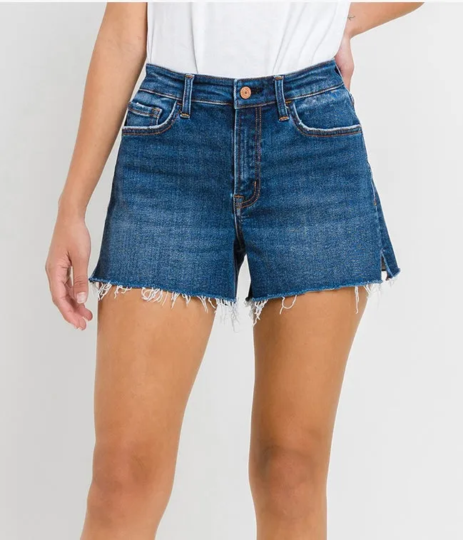 Dark Denim Shorts