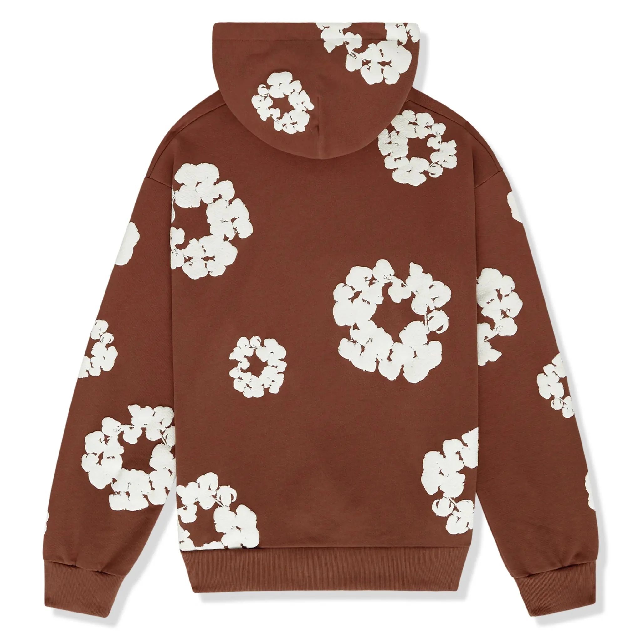 Denim Tears The Cotton Wreath Brown Hoodie