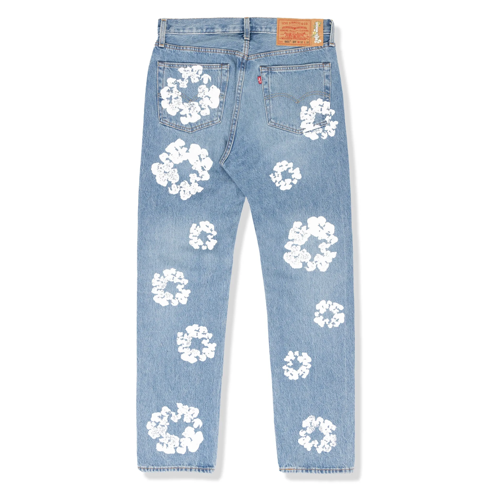 Denim Tears x Levi's Cotton Wreath Jeans Light Wash