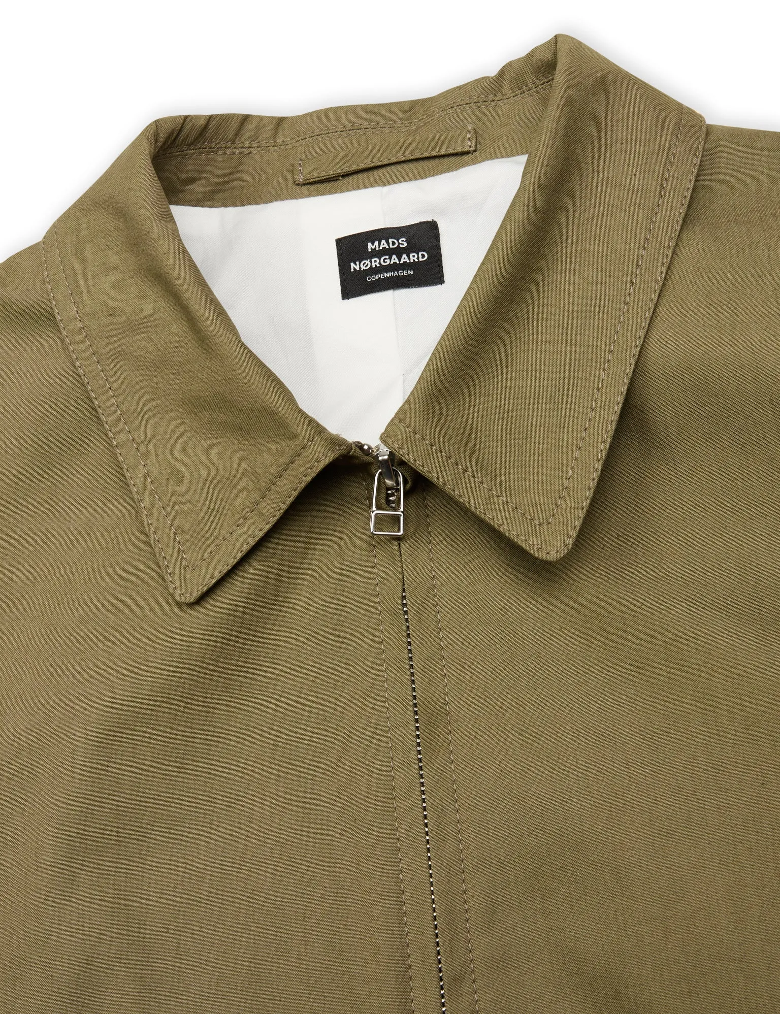 Dry Cotton Norton Jacket, Dusky Green