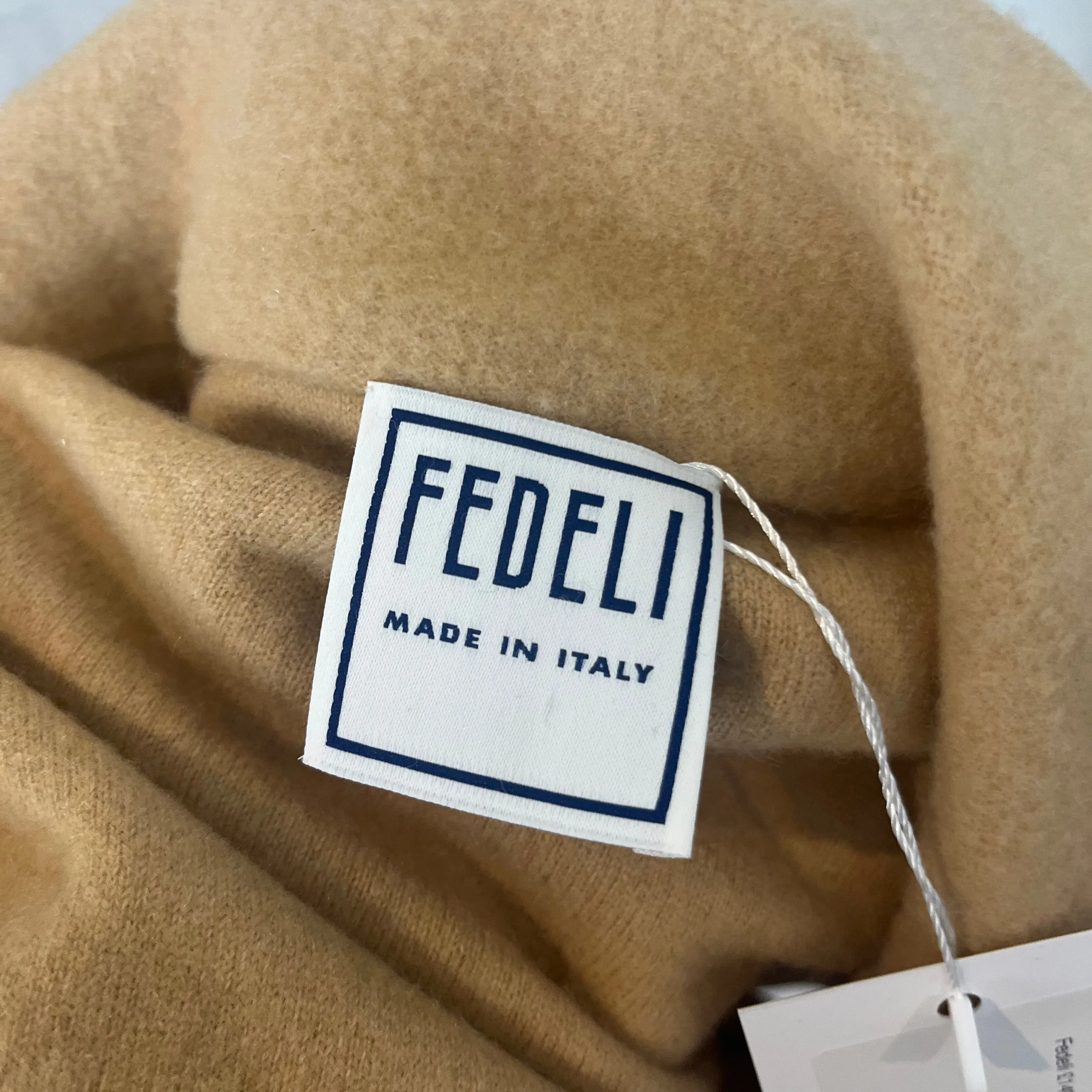 Fedeli 1490 Camel Pure Cashmere Supersoft Jacket S