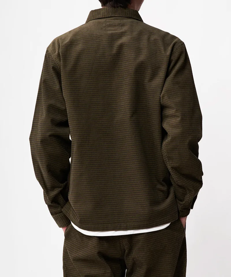 Gramicci Grid Cord Zip Shirt