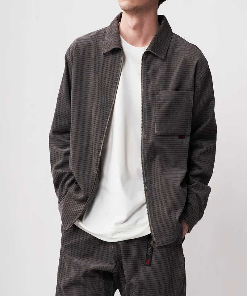 Gramicci Grid Cord Zip Shirt