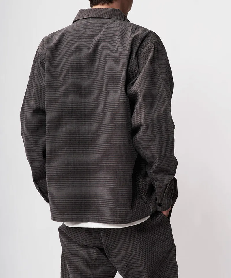 Gramicci Grid Cord Zip Shirt