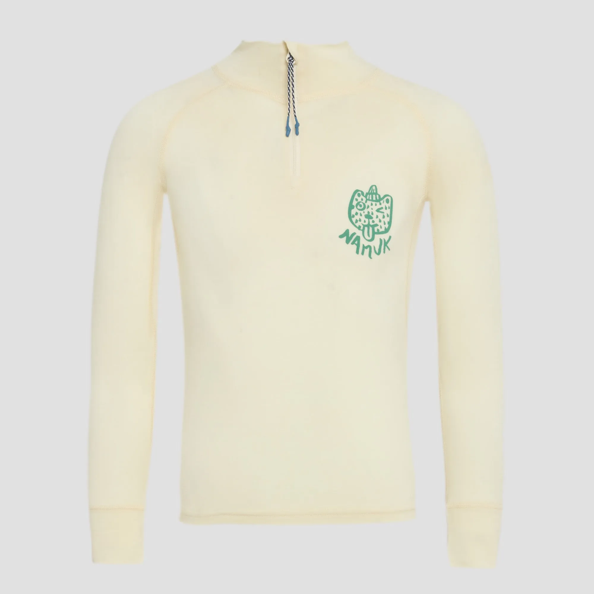 Honu Merino half-zip longsleeve "Rascal"