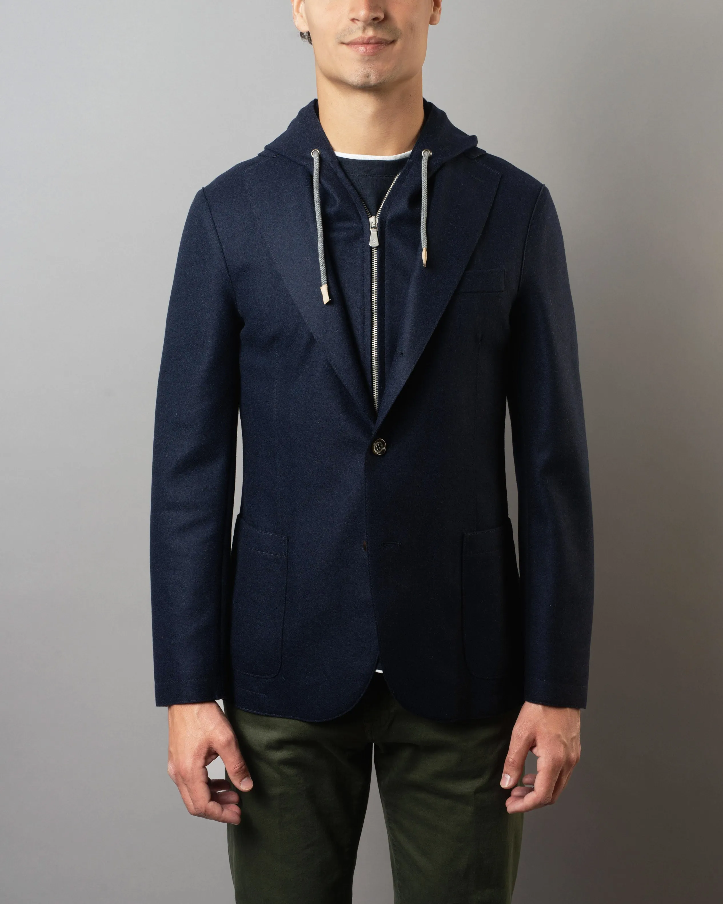 Hooded Sports Jacket