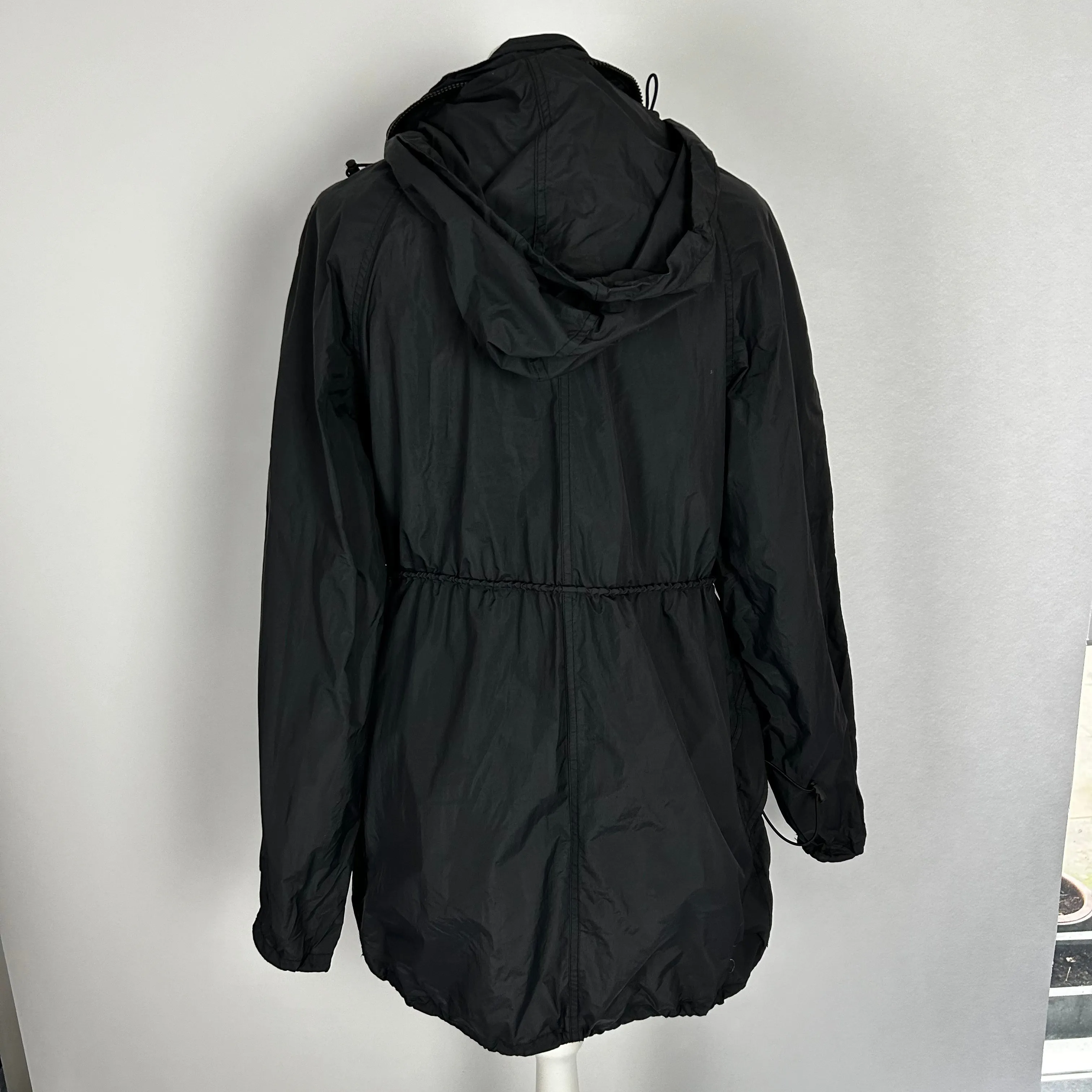 Isabel Marant Etoile Black Nylon Parka Jacket XS/S