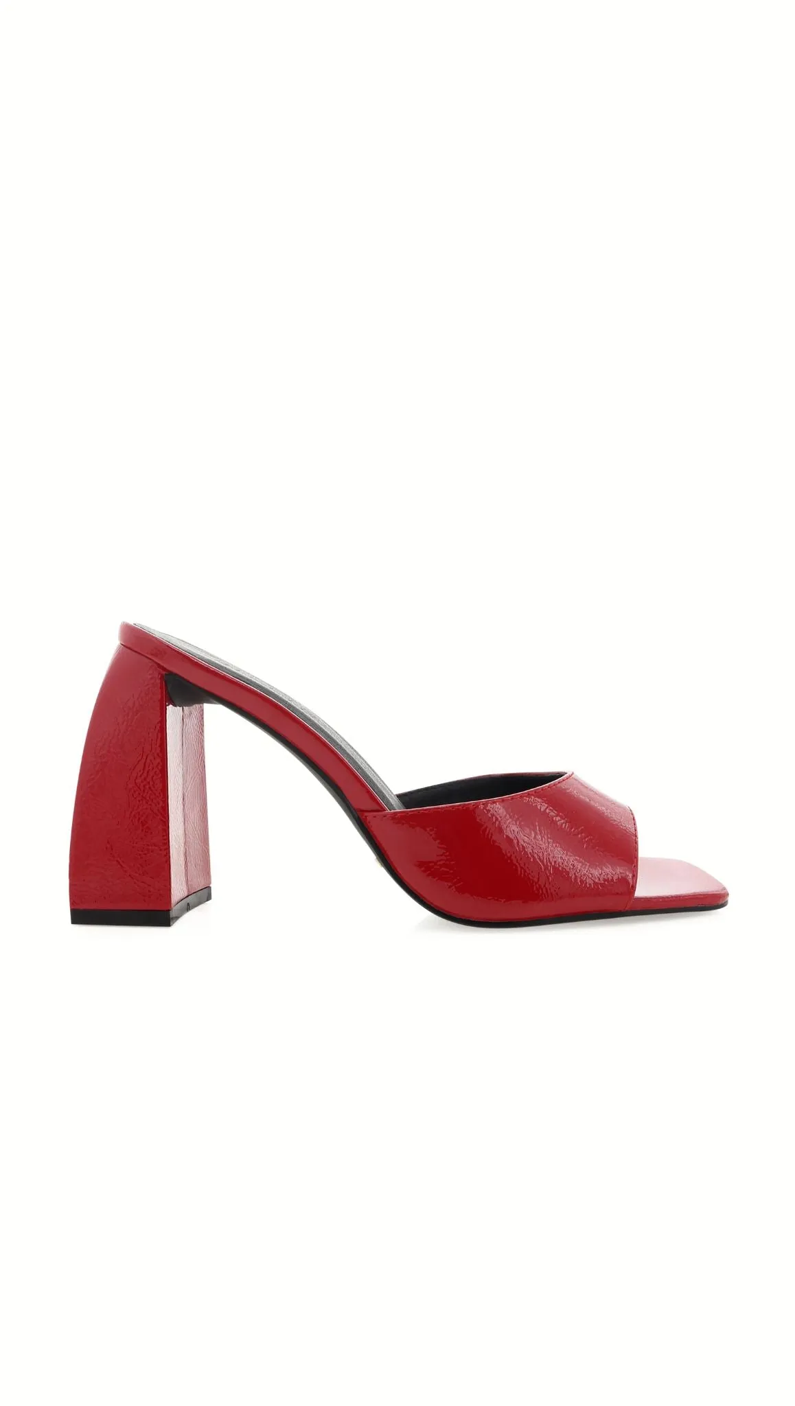 Jaylen Mule - Crimson Patent