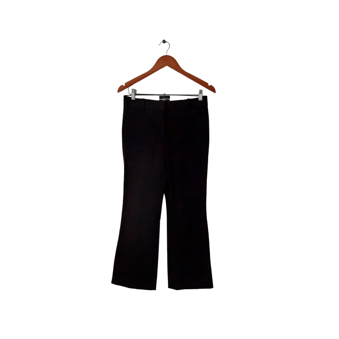 J.Crew Black Cropped Teddy Pants | Pre Loved |