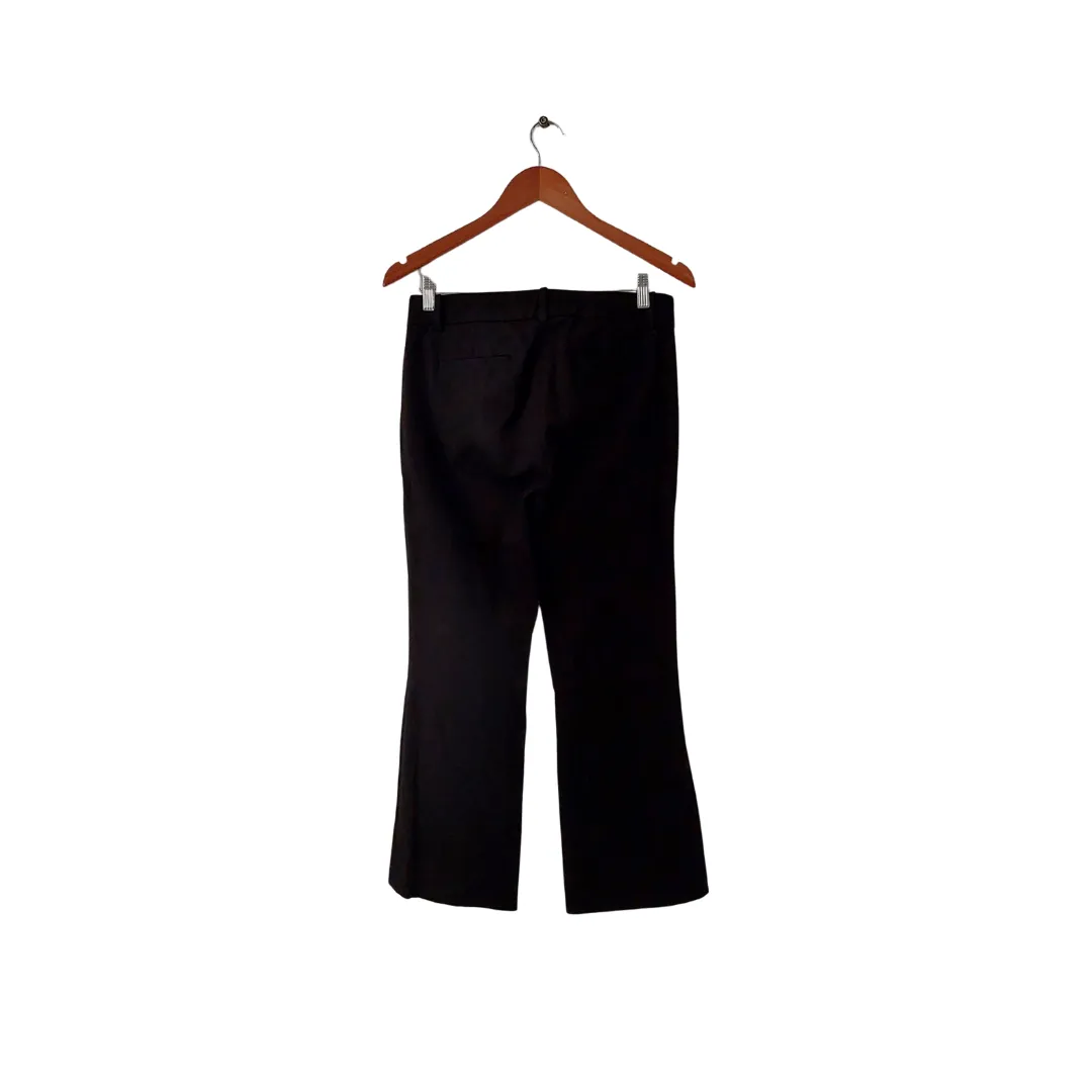 J.Crew Black Cropped Teddy Pants | Pre Loved |