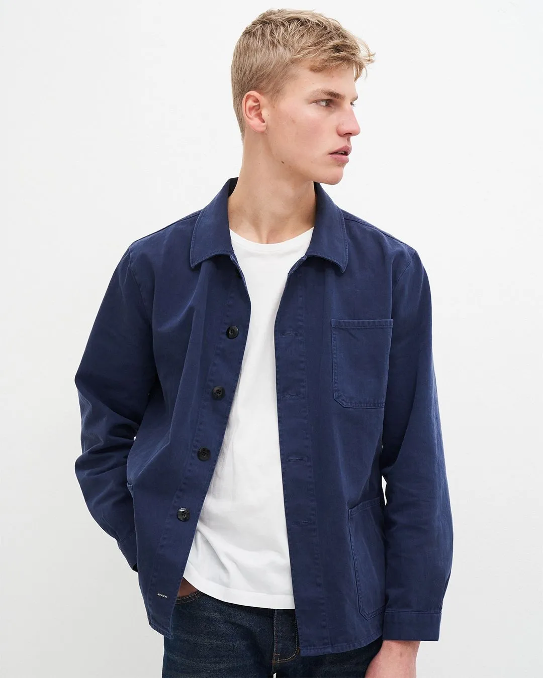 KUYICHI Peter worker jacket blue men