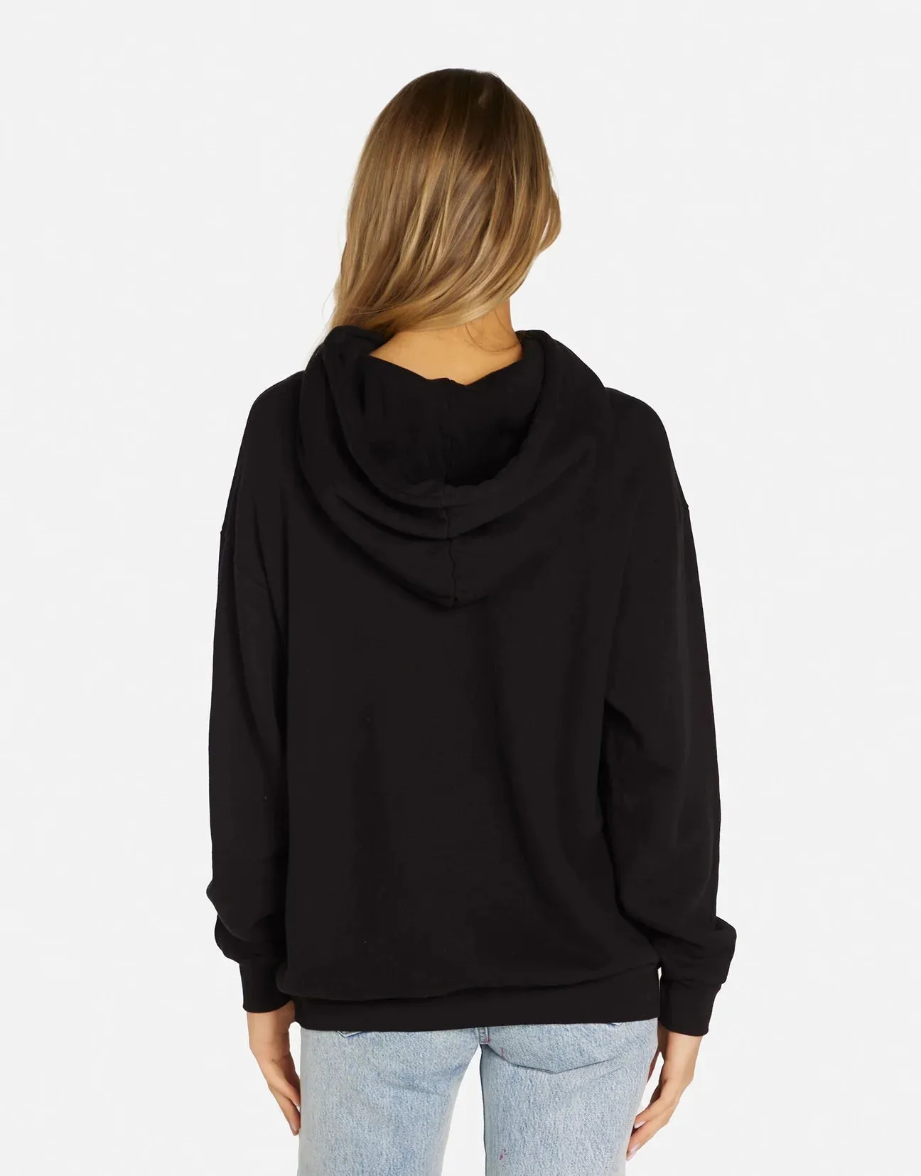 Lauren Moshi Harmony Mels Drive-In Hooded Sweater