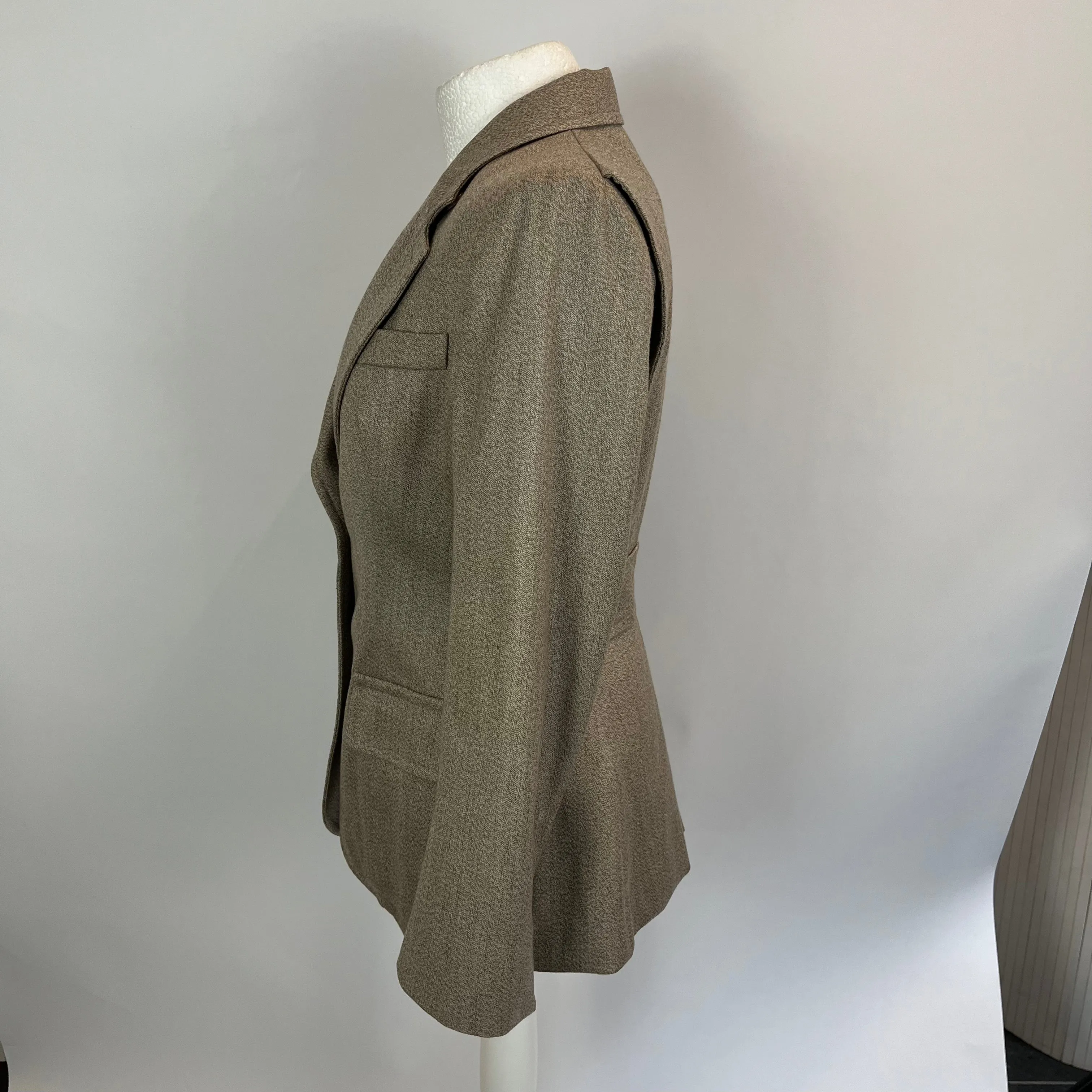 Loro Piana 3000 Beige Marl Cashmere Jacket M