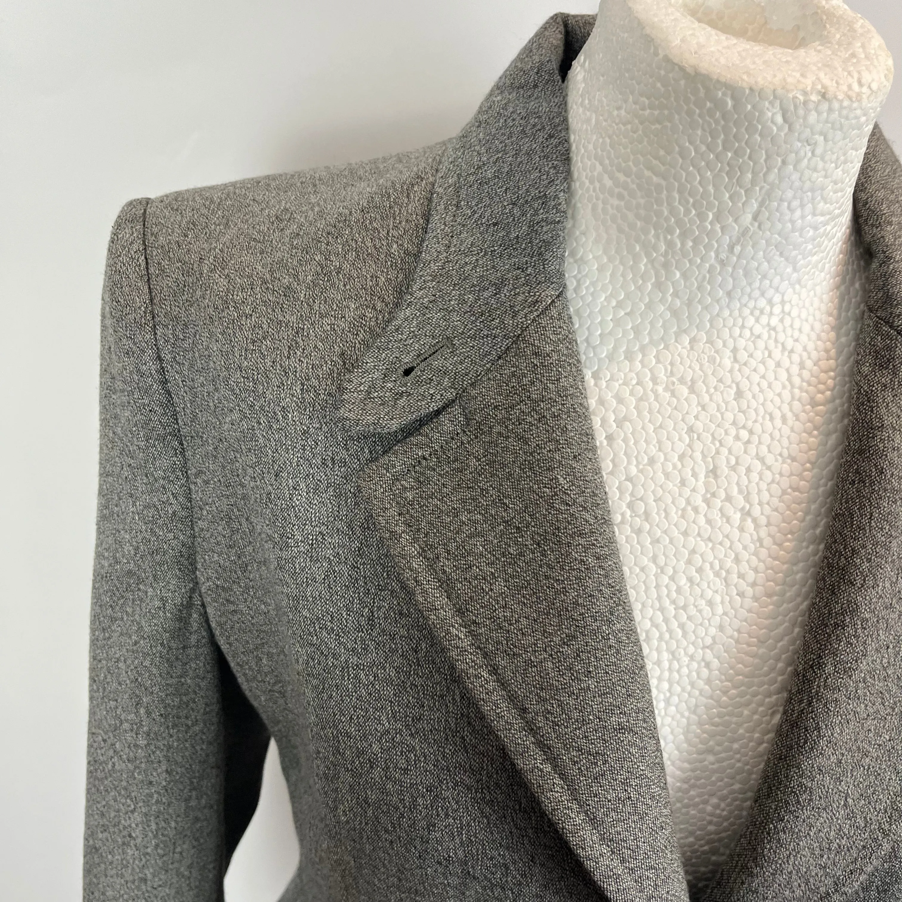 Loro Piana 3000 Grey Marl Cashmere Jacket M