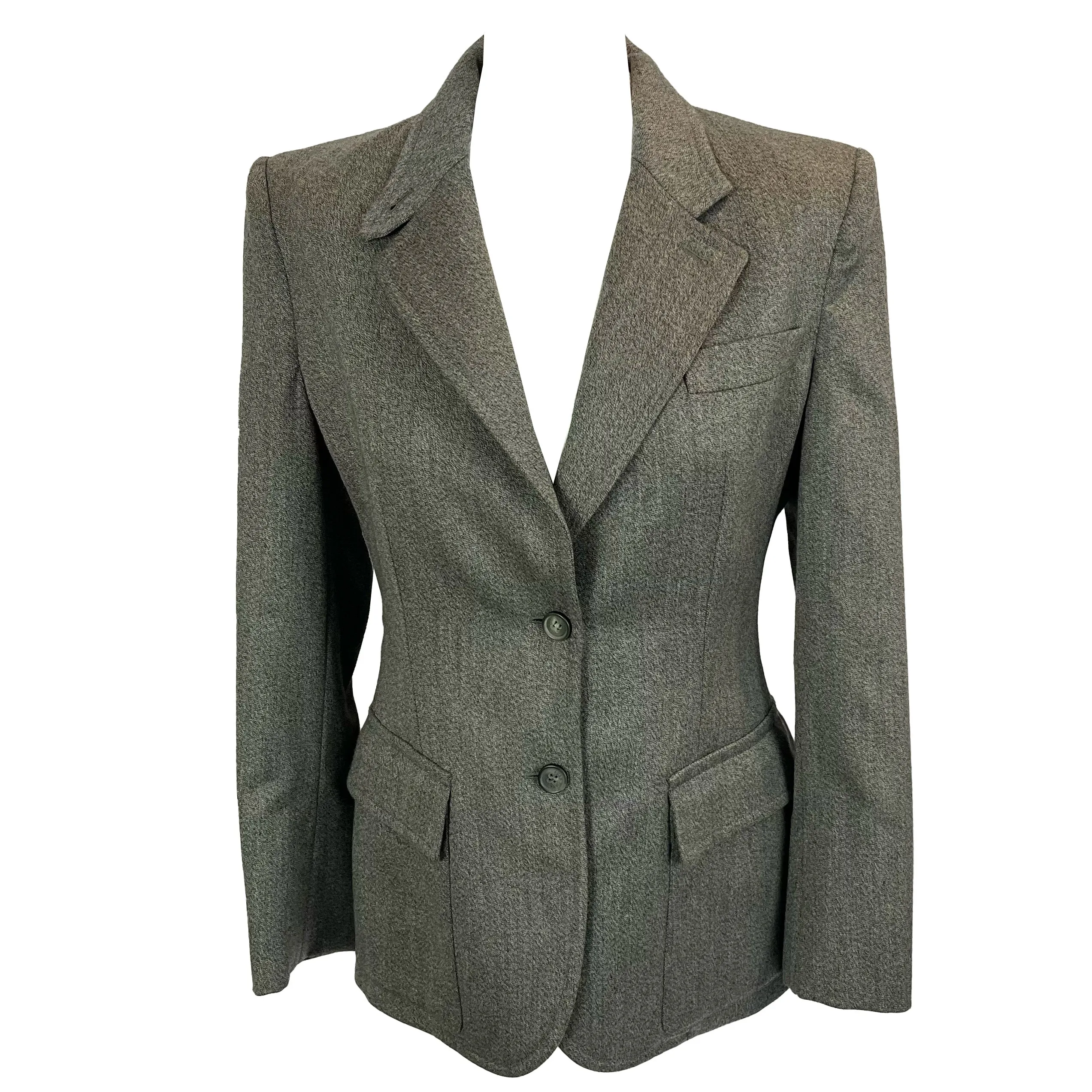 Loro Piana 3000 Grey Marl Cashmere Jacket M