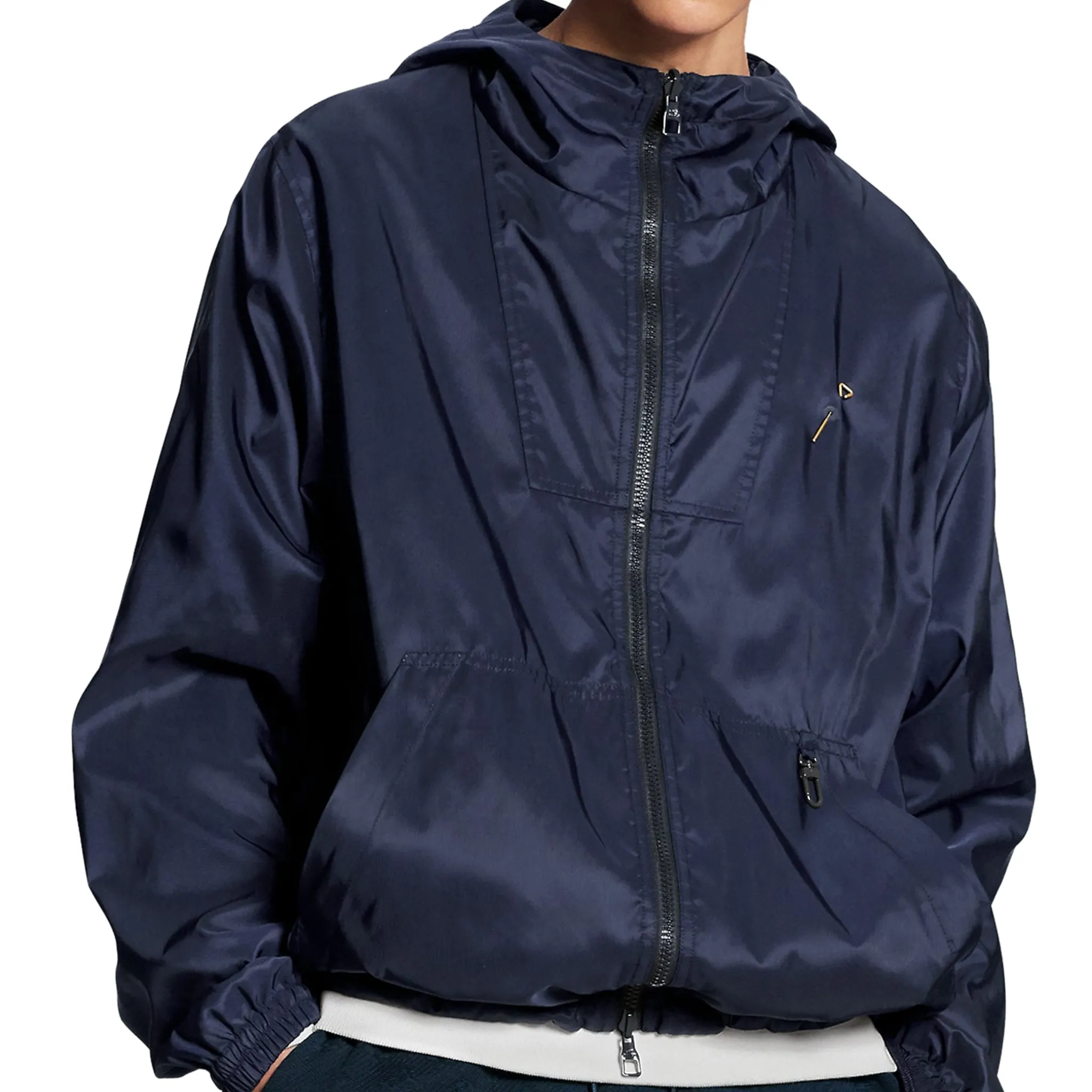 Louis Vuitton LV Monogram Reversible Navy Blue Windbreaker Jacket – Stylish & Versatile Outerwear