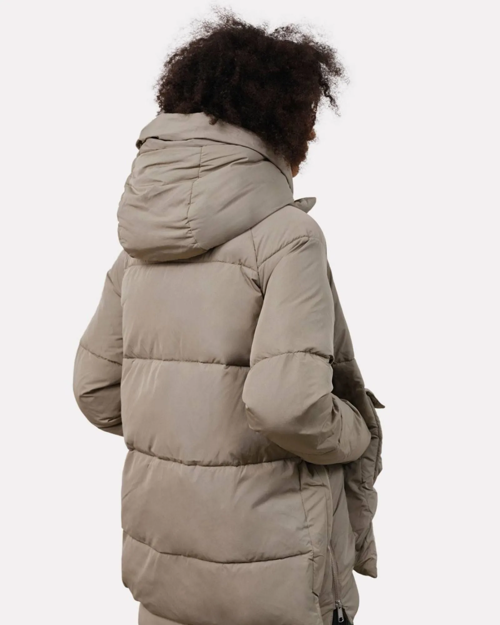 LYNDON Puffer Jacket | Pale Olive