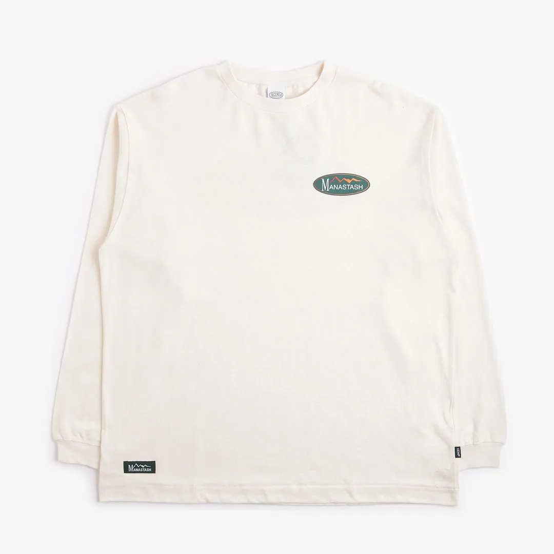 Manastash Hemp Long Sleeve Original Logo T-Shirt