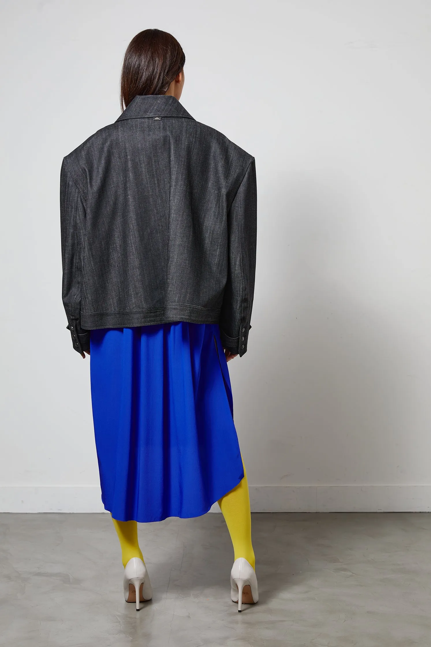 MARAIS blue denim - unisex oversized jacket