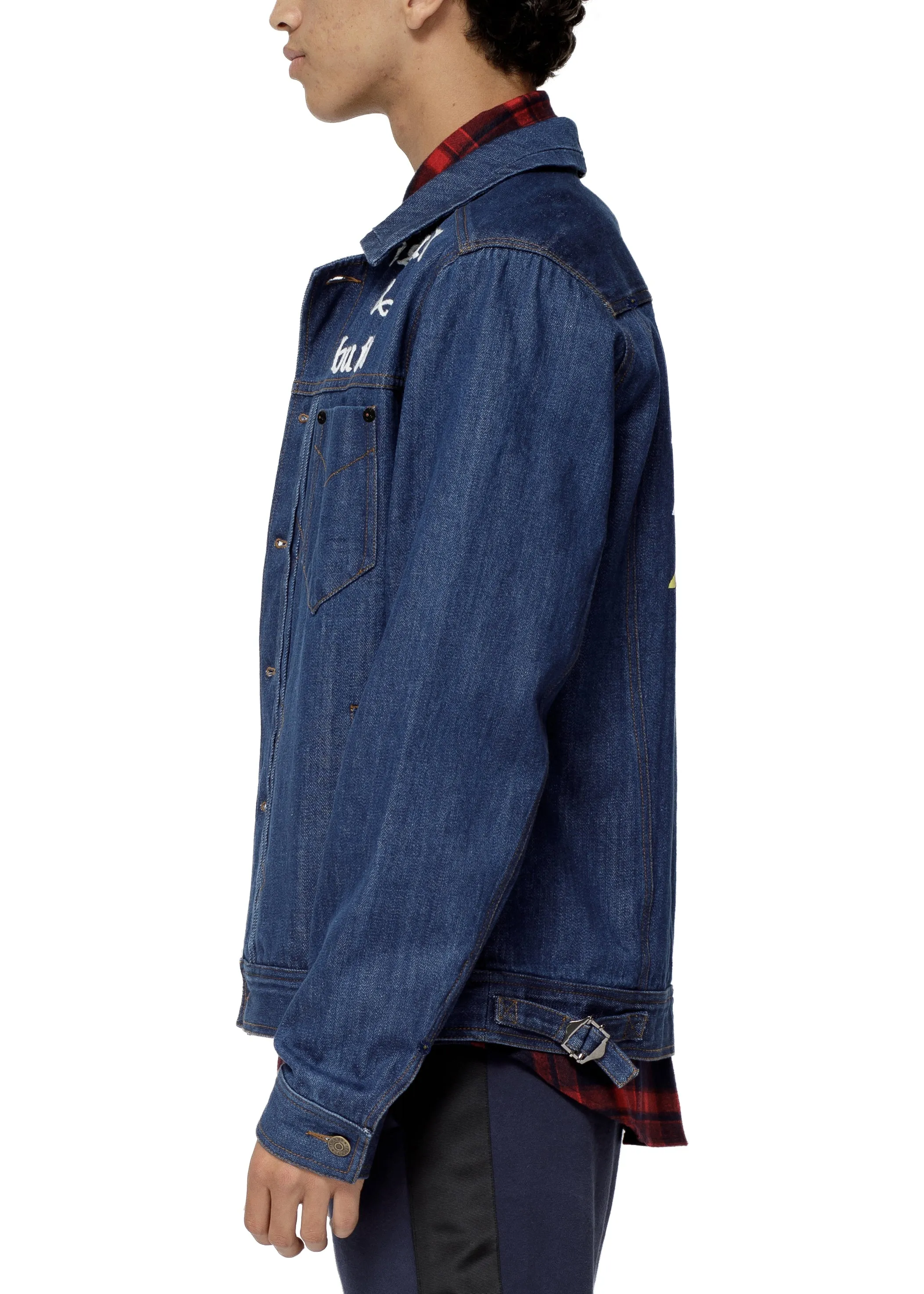 Men's Denim Pine Trucker Jacket