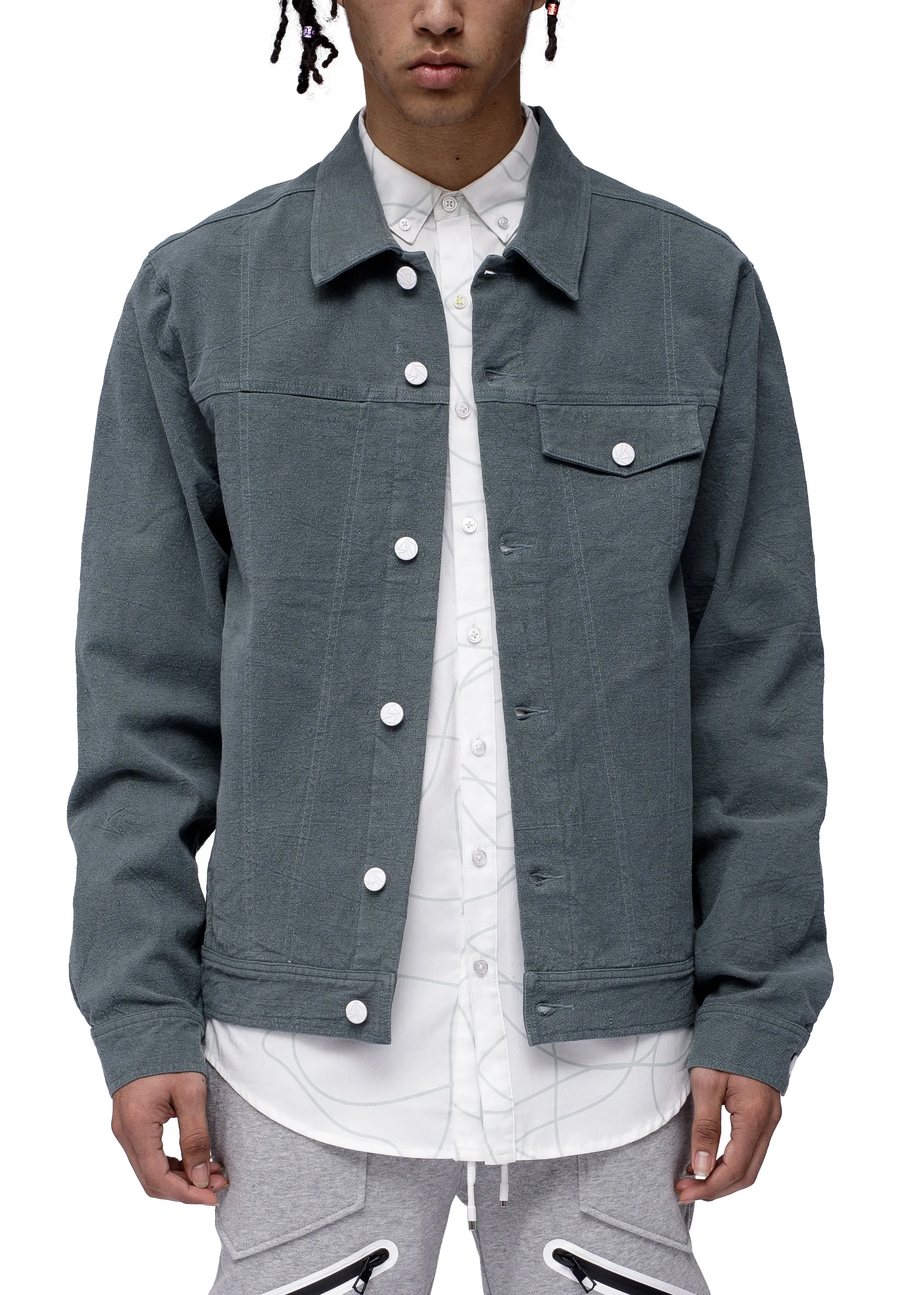 Men's Trucker Jacket By Konus Brand