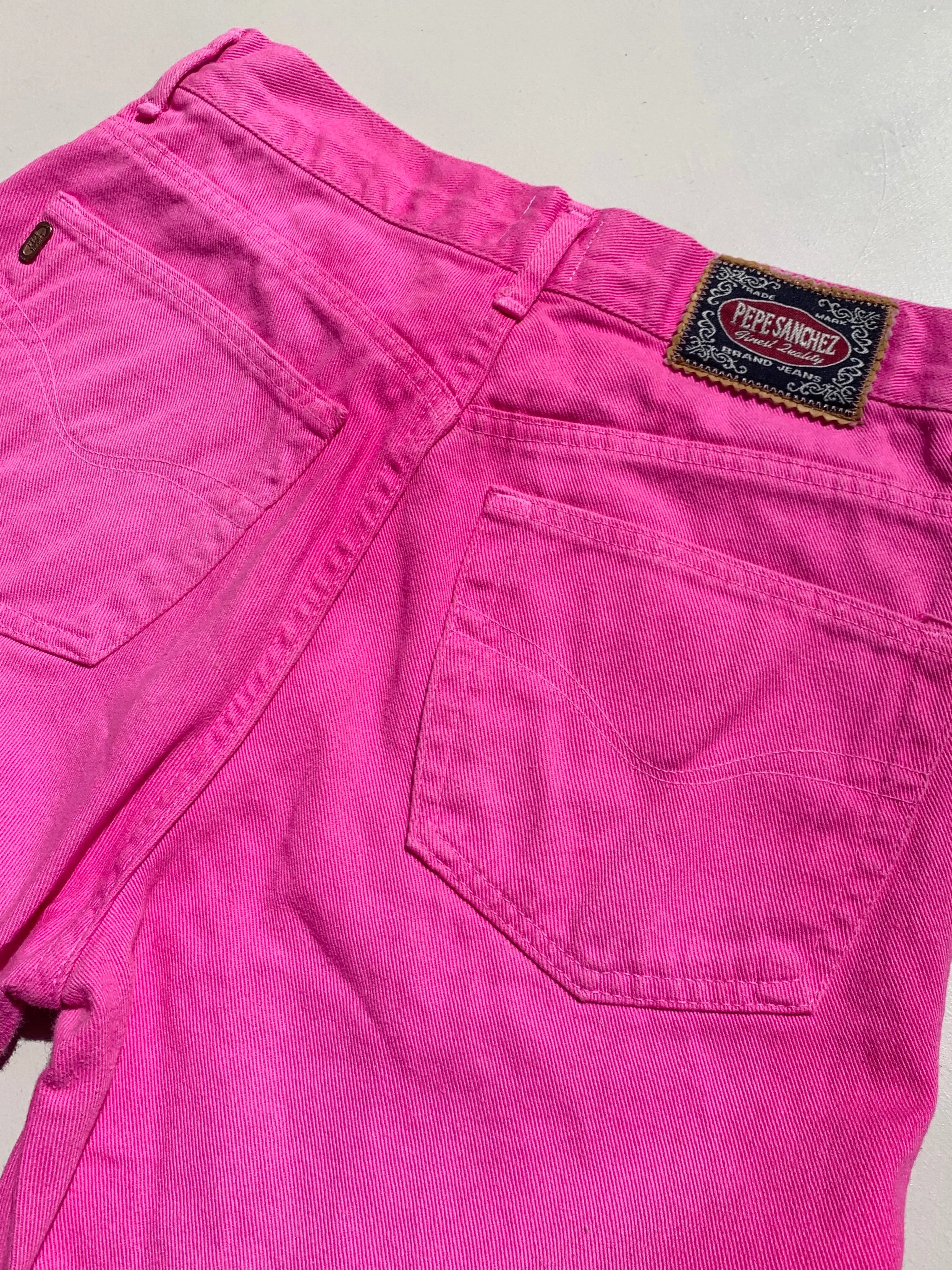 MK VINTAGE PINK DENIM JEANS talla M/L