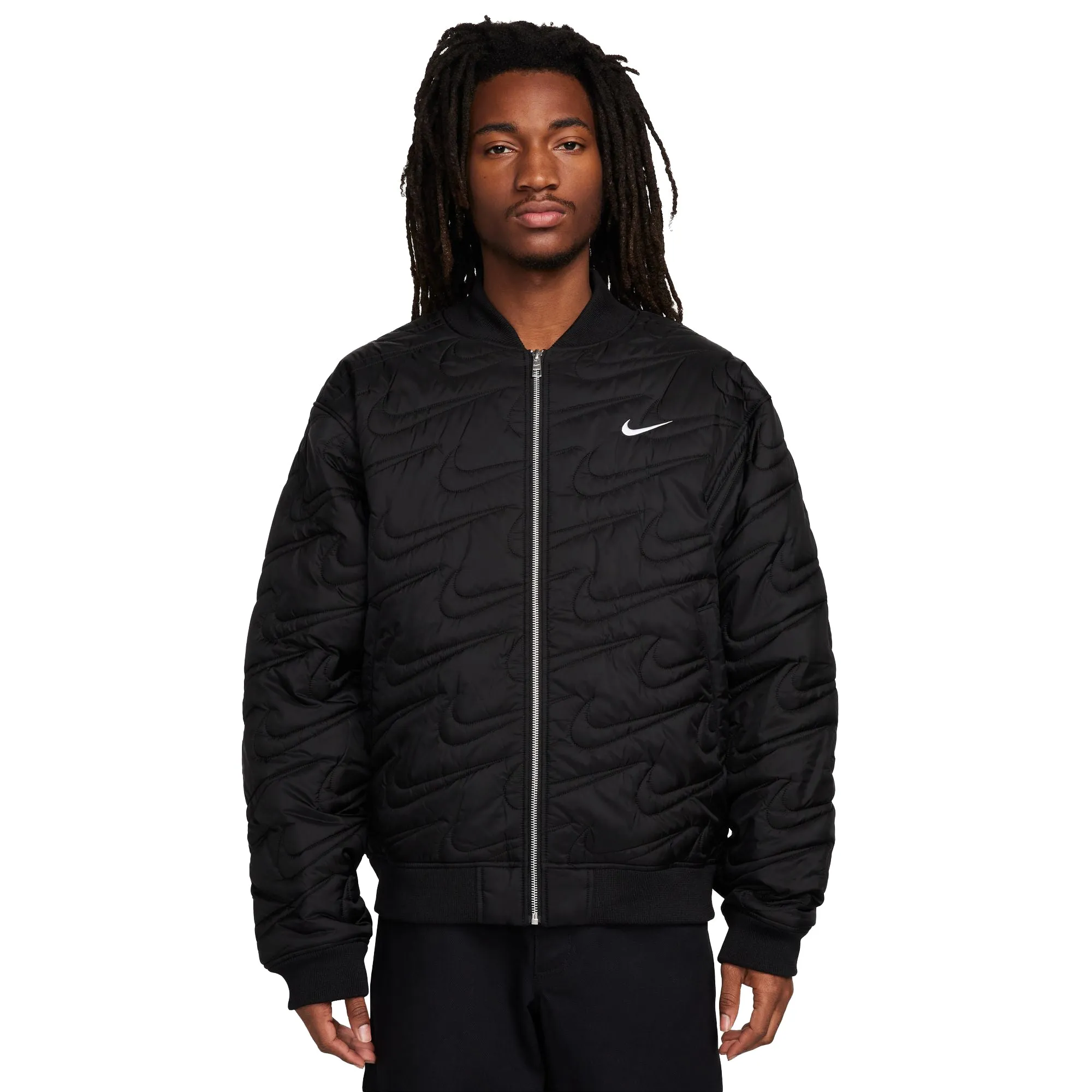 Sure! Here’s an optimized title for the product:

Nike Sportswear Mens Swoosh Quilted Jacket - Black, Stylish and Warm Outerwear (FV6151-010)