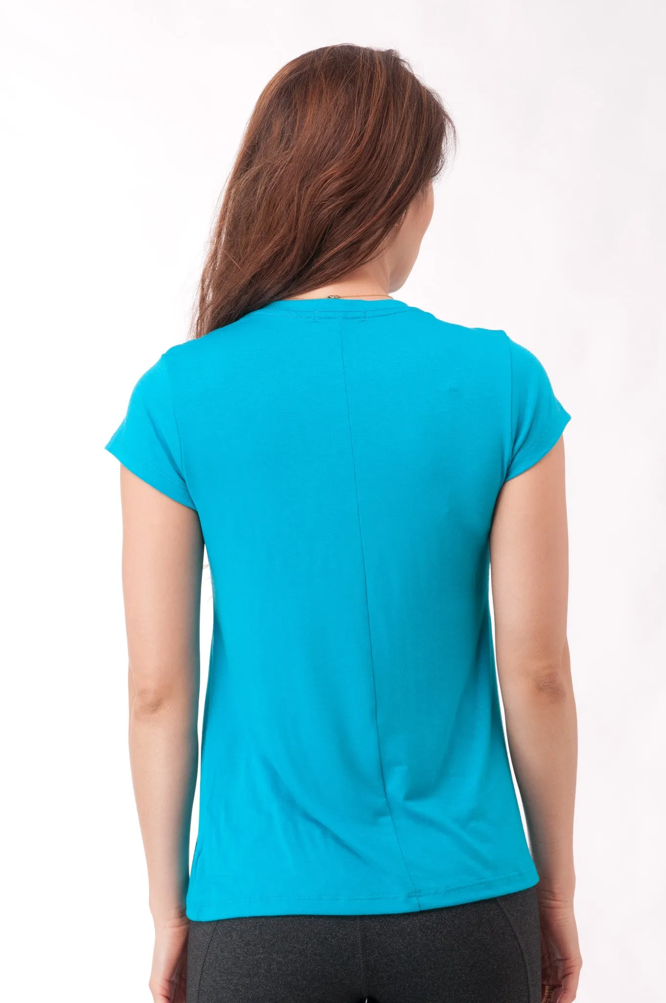 Not So Basic Turquoise Pila-Tee