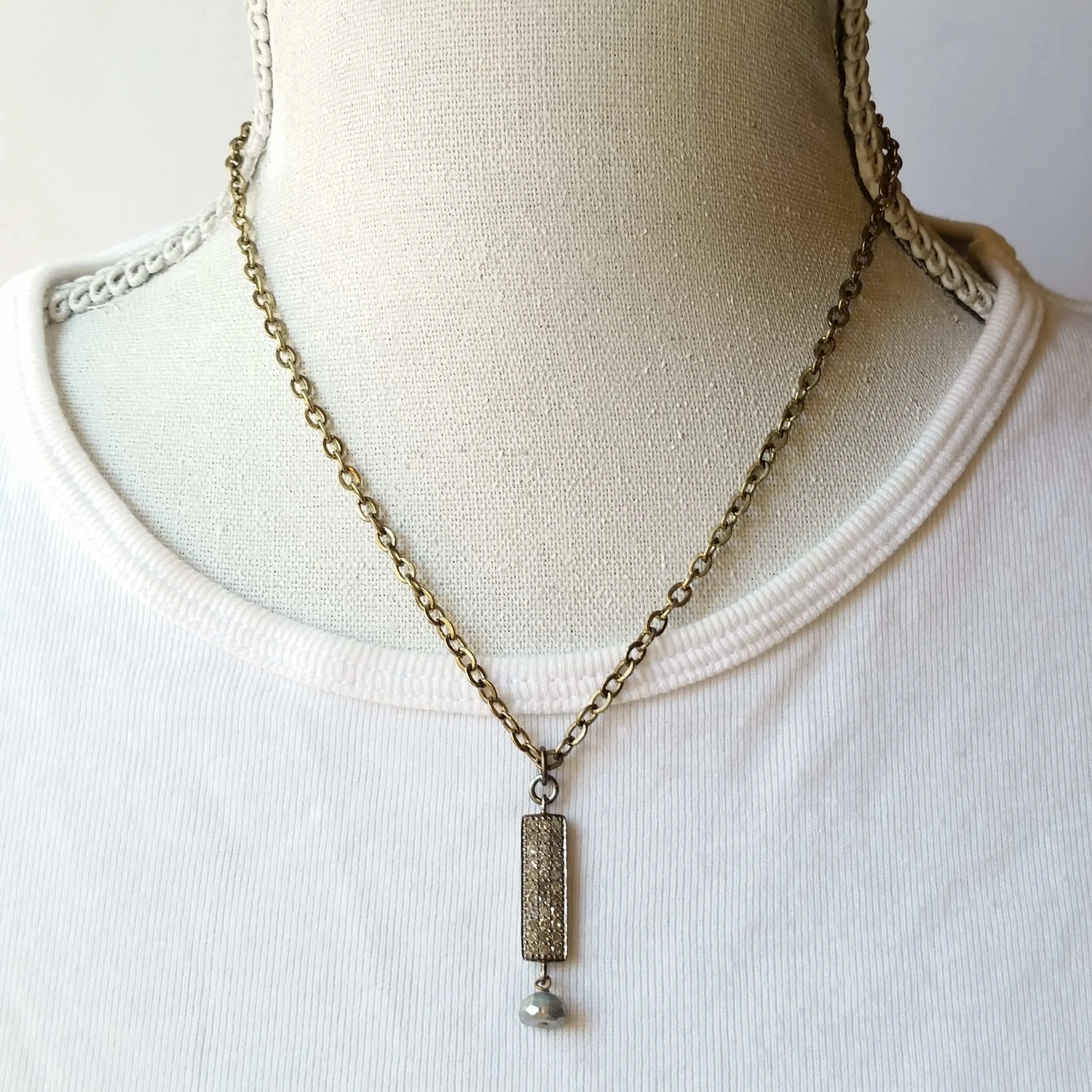 Not so ordinary diamond layering necklaces