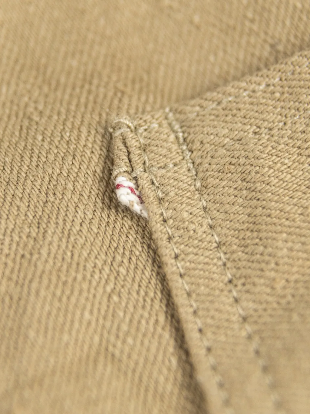 ONI Denim 03501-KHBESF "Super Low Tension Khaki-Beige" 12oz Coverall Jacket