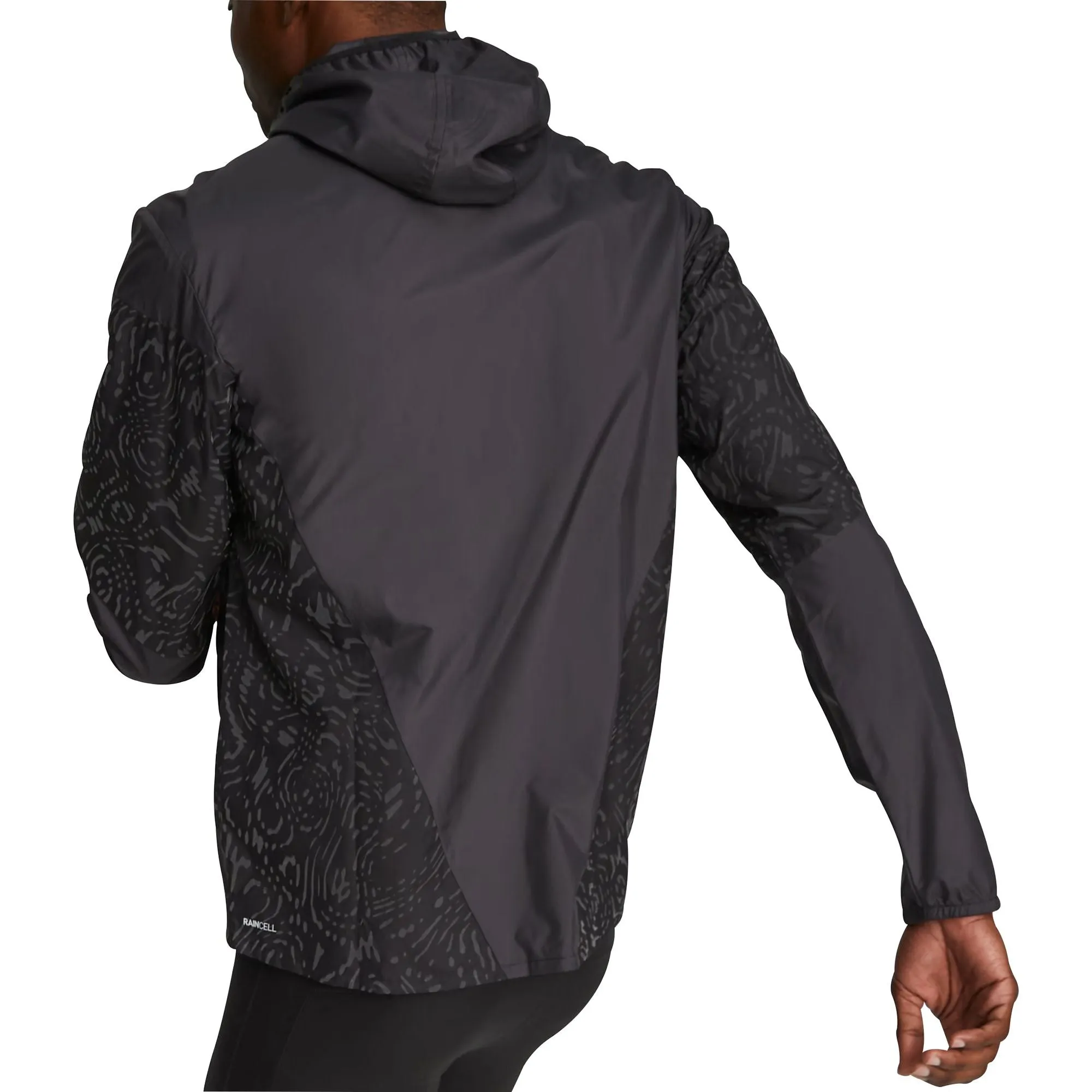 Puma Lightweight Mens Running Jacket - Black